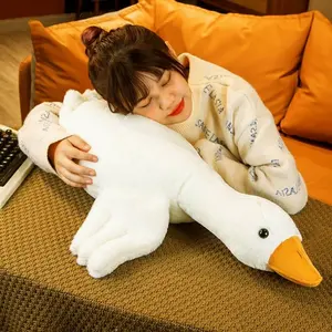 Large Goose Plush Pillow Toy, Hot Selling Doll Figure Cloth Doll, Bed Sleeping Gift for Girls, Birthday Present