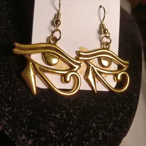 Eye of Horus Dangle Earrings