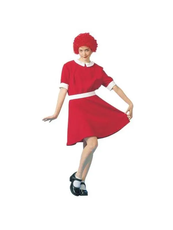 Adult Red Orphan Costume