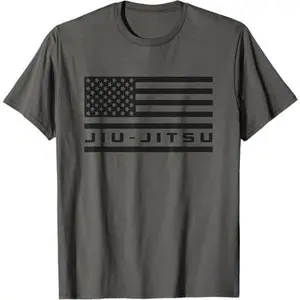American Flag Jiu Jitsu Apparel - Jiu Jitsu T-Shirt