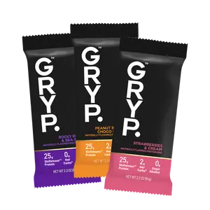 GRYP. 3 Bar Sampler | Protein Bars 3x 64g