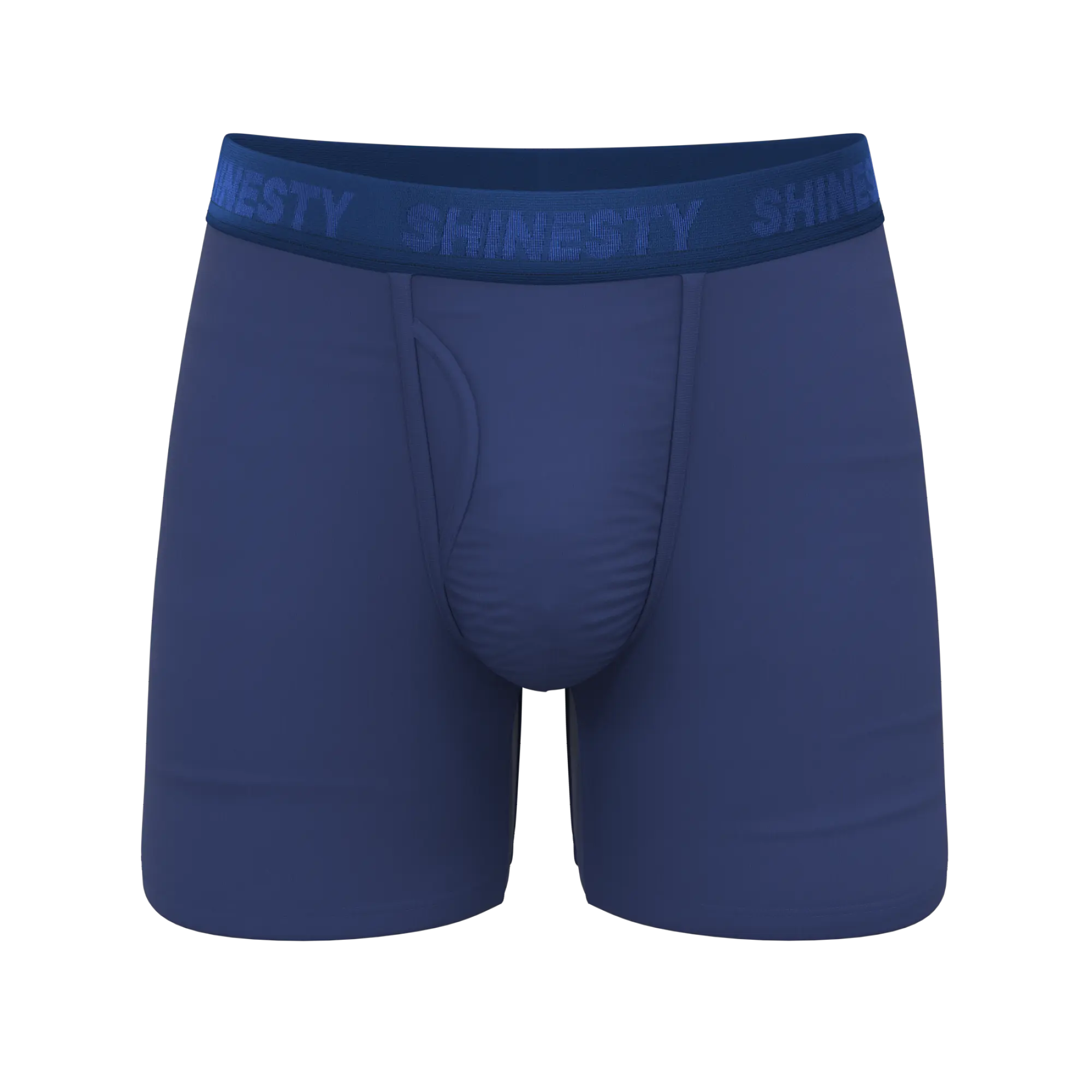 The Bloom Moon | Shinesty Tonal Navy Ball Hammock® Pouch Underwear With Fly