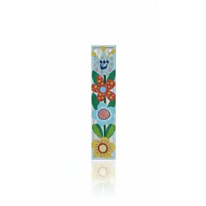 Flowers Mezuzah Flowers Mezuzah