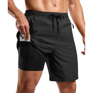 G Gradual Mens Swim Trunks with Compression Liner 7"/9'' Quick Dry Board Shorts Swimsuit Bathing Suit for Men Zipper Pockets SummerVibes #TikTokShopStockUp tiktokshopspringglowup