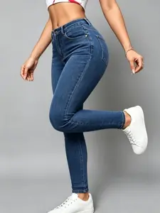 Pantalones para Mujer Jeans for Women Butt Lifting Stretchy Skinny Jeans High Waisted Jeggings