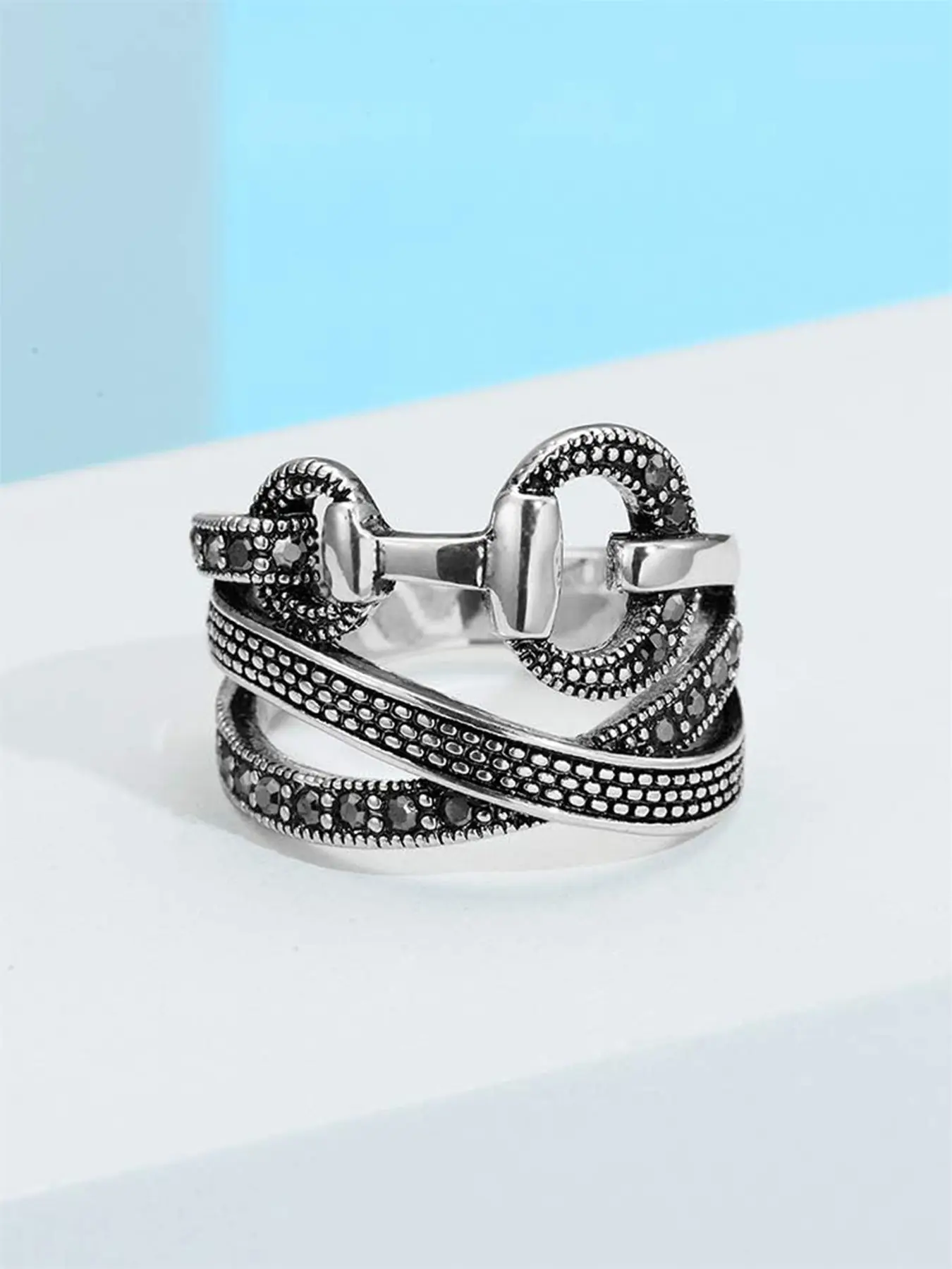 1 PC Luxury Cubic Zirconia Ring For Women For Wedding Engagement Party Jewelry Valentine's Day Gift Wedding Rings