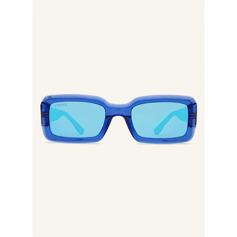 Royal - Blue Reflective Sunglasses