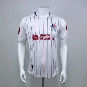 2024 Honduras League Style Jersey - White Short Sleeve Soccer Shirt - Fan Edition Football Top - Lightweight Breathable FabricBest