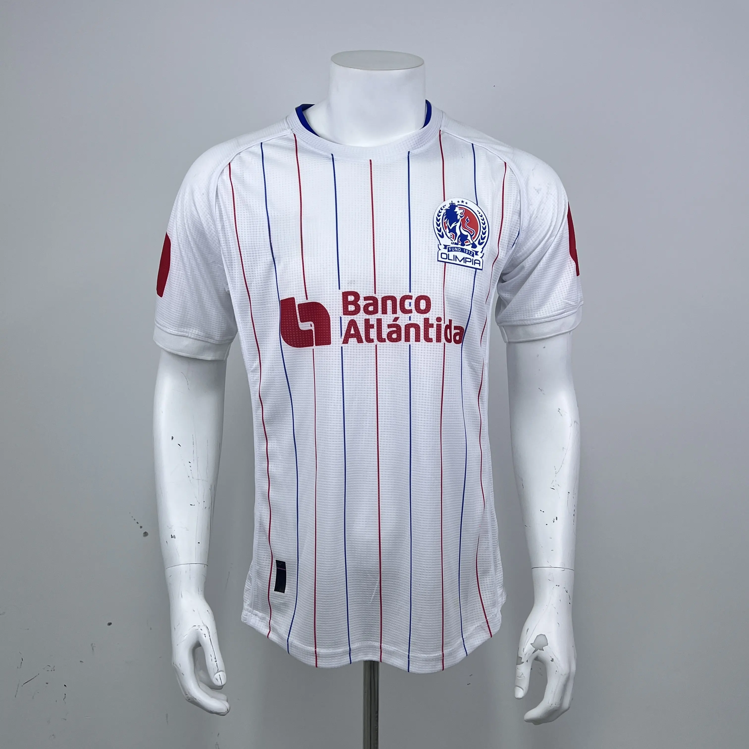 2024 Honduras League Style Jersey - White Short Sleeve Soccer Shirt - Fan Edition Football Top - Lightweight Breathable FabricBest