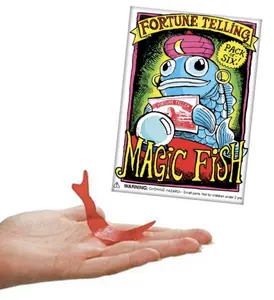 Magic Fortune Telling Fish - Lifelike Movement Illusion for Magicians - Set of 6