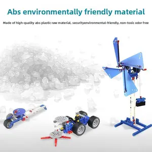 Electric Programming 9686 Teaching Aids Set Building Blocks Educational Robot Course Mechanical Power Children's Toys Educational Small Particle Toys