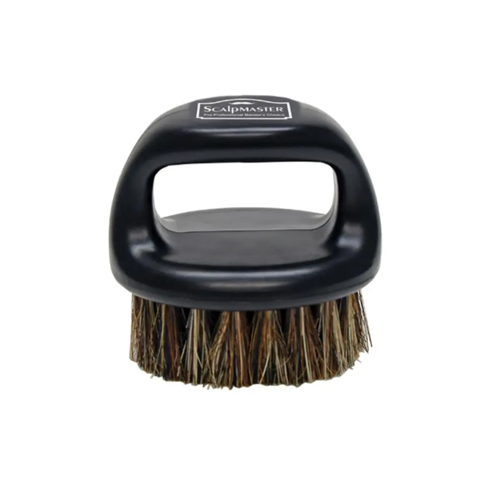 Scalpmaster Boar Bristle Hairbrush, Professional Hair Grooming Brush with Flexible Grip, Beauty & Personal Care Hair Brushes & Combs