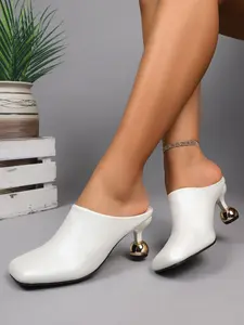 Women's Elegant Bell Decorated High Heel Sandals, Fashionable Pointed Toe Sandals for Party, Daily Clothing Decor for Women & Girls, High Heeled Sandals, Footwear