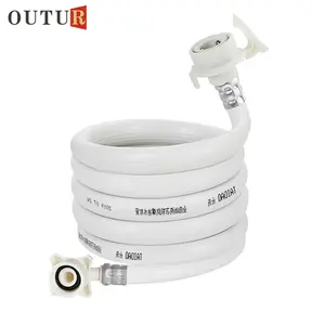 Universal Automatic Washing Machine Water Inlet Hose Extension Pipe for Top Load Front Load Washer Replacement Accessory