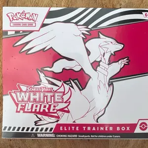 Pokemon Scarlet&Violet WHITE FLARE        ELITE TRAINER BOX (ETB)