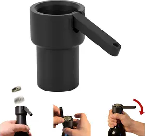 Pop the Top: The Bottle Opener, Funny Beer Cap Launcher Shooter, Portable Push down Pop Remover, Ergonomic Lever Design, One Hand Operation Beer Opener, Kitchen Party Gadget Gift for Men