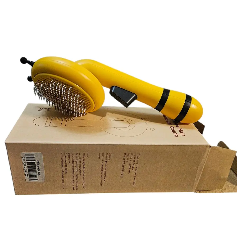 Bee Hive Brush Yellow Handle with Unique Design for Beekeeping Needs