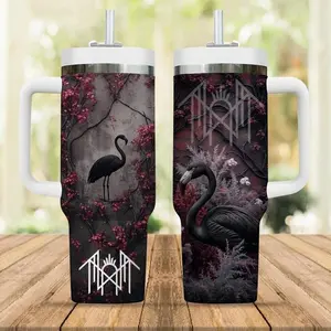 Vintage Sleep Token Band Tumbler 20oz/40oz – Music Printed Cup, Aesthetic Fan Gift