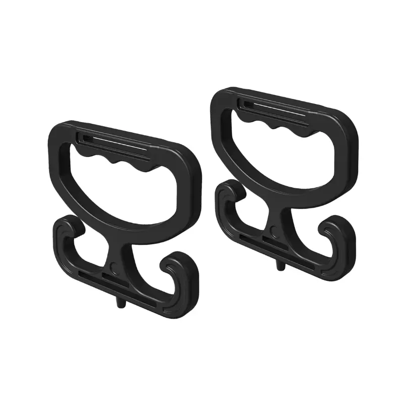 Grocery Bag Shopping Bag Holder Handle Carrier Each Handle Holds Up to 80lbs. 2 Pack Carrier Tool… (2 Handle)