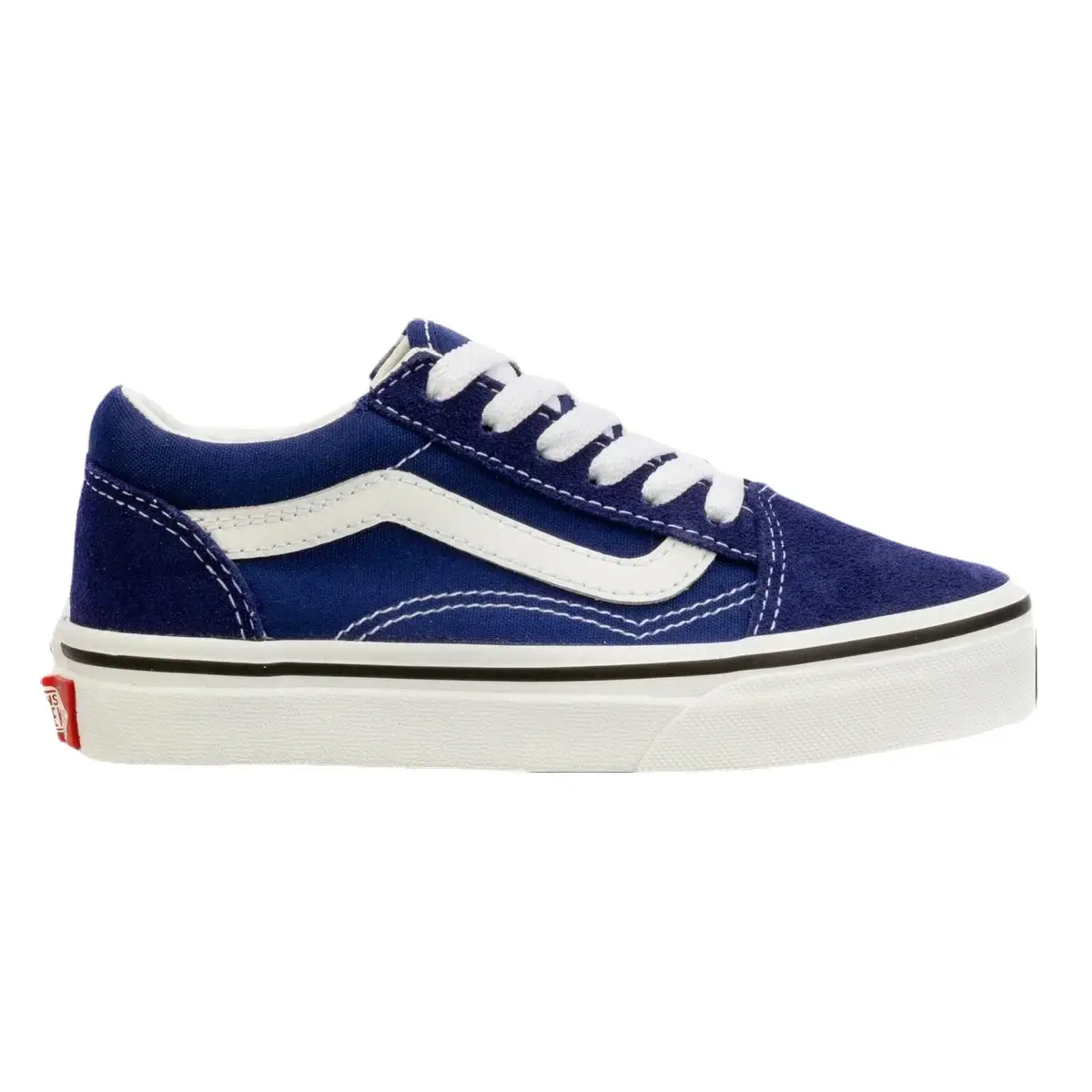 Vans Old Skool Preschool Skate Shoes Blue White Kids Fashion Shoes New