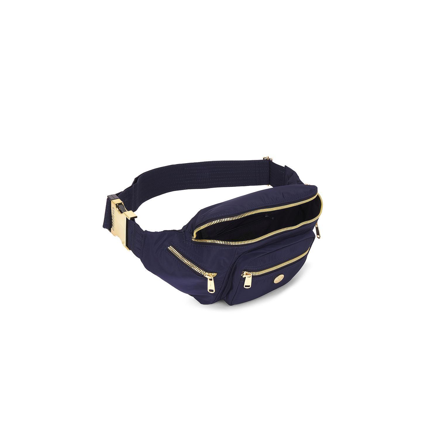 Goldbergh Malin Fanny Pack in French Blue