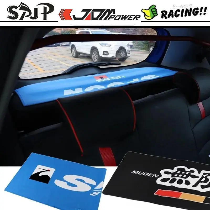 100*33cm JDM Dashboard Cover Pad Dash Mat Carpet Car Styling Accessories Modification for spoon 1pc