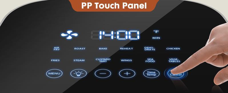 [LIVE] Air Fryer 6 Quart Capacity with Window Square Air Fryer 12-in-1 Air Fry, Roast, Reheat, Dehydrate, Bake, Steam with 400F