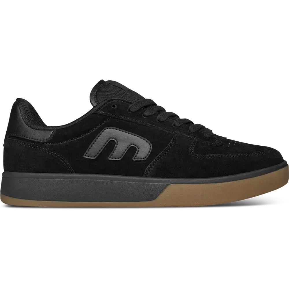 etnies Emerson Black Lightweight Skate Shoes – Cupsole Impact Protection, All Seasons, Modern Comfort, Suede-Mesh Upper, New 2026