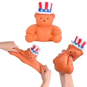 Original Squeeezy Americana Teddy Bear