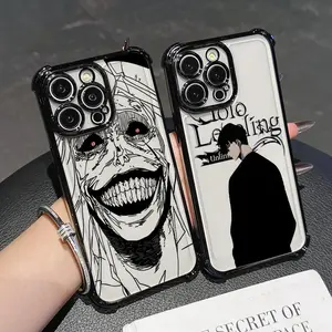 Anime Solo Leveling Cool Shockproof Phone Case for iPhone 17 16 15 14 13 12 11 Pro Max Plus Air Anti-drop Transparent Cover Holiday Gifts and Fashion Items