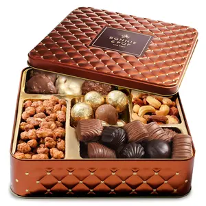 Gourmet Gift Basket with Assorted Truffles & Nuts Gourmet Gift Basket with Assorted Truffles & Nuts