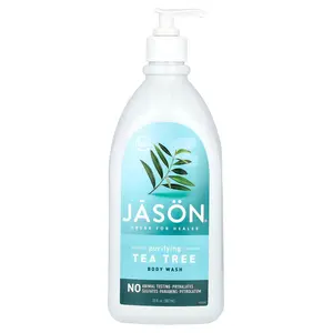 Jason Natural Body Wash, Purifying Tea Tree, 30 fl oz (887 ml)