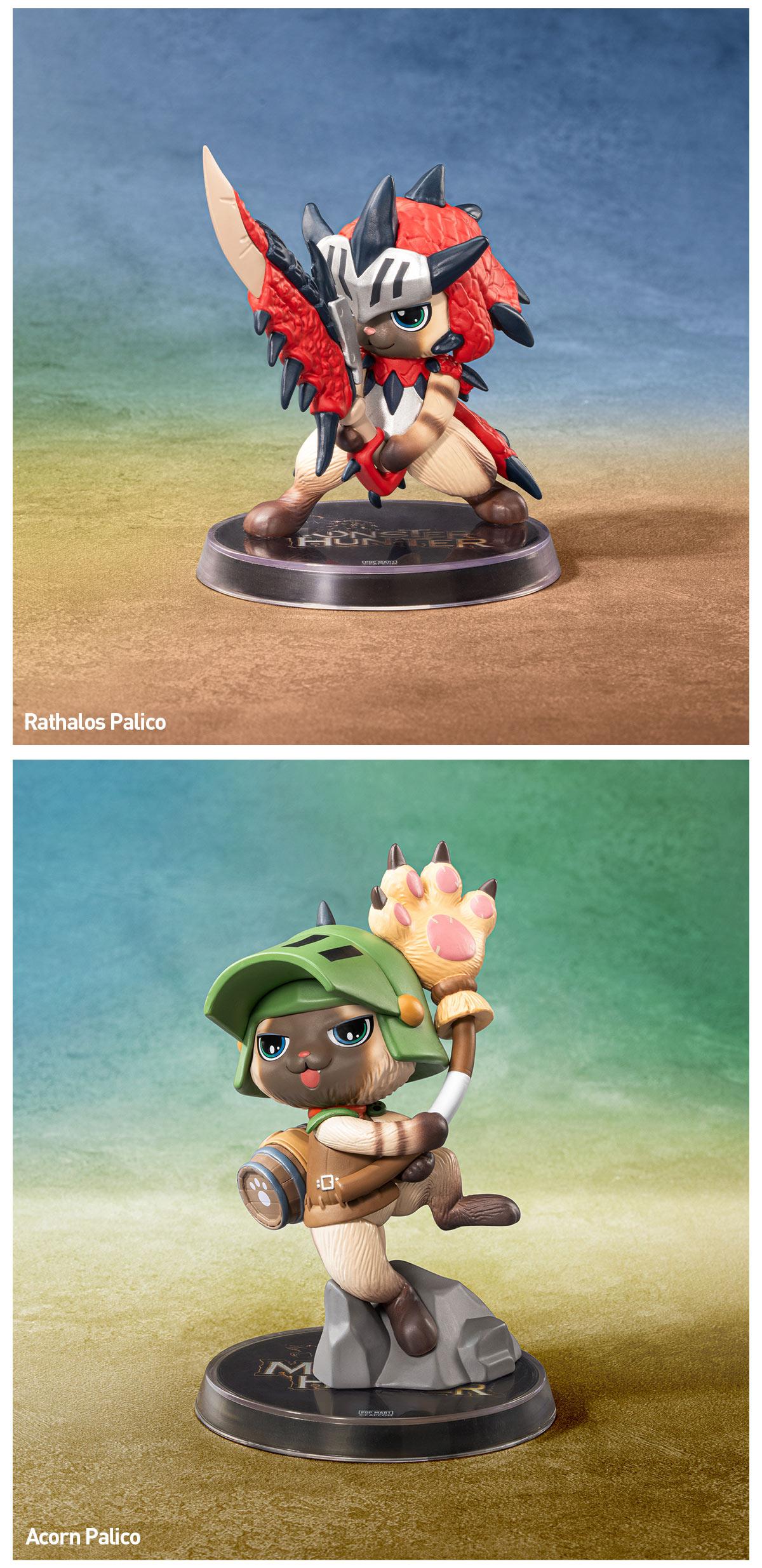 POP MART Monster Hunter Palico Series Figures Blind Box