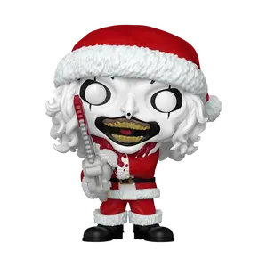 Funko Pop Terrifier 3 Art the Clown In Santa Outfit with Chainsaw (Bloody) #1990
