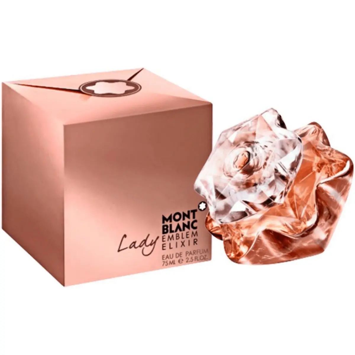 Montblanc Emblem Elixir Unisex Rose EDP Spray Fragrance - 2.5 oz, New in Box, Includes Iris, Jasmine, Floral, Aromatic Unisex Fragrances, Iris Unisex Fragrance