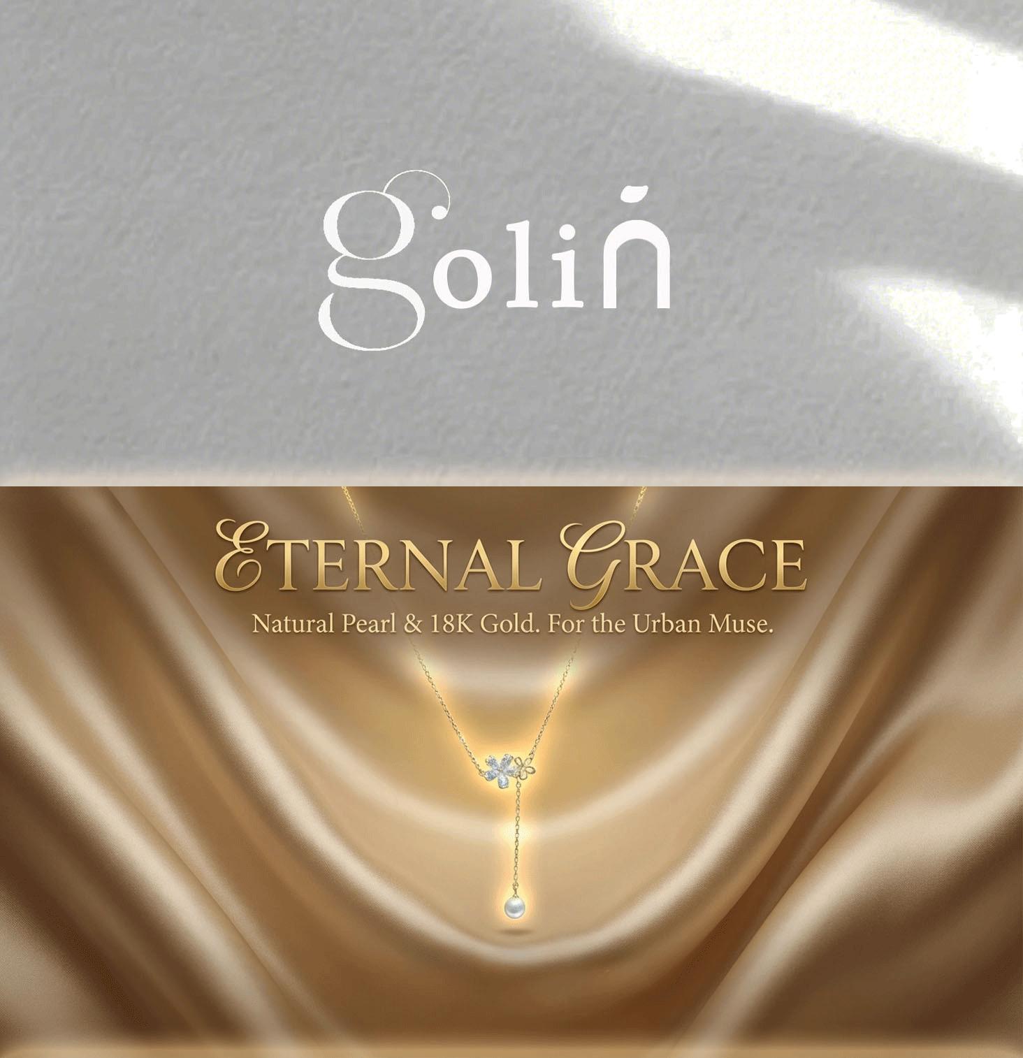 Gold Flower Pearl Zircon Lariat Necklace -  Summer Daily Wear Dainty Jewelry accessories