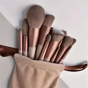 Luxury Makeup Brush Set, Soft Synthetic Bristles, Perfect Application, Travel-Friendly, Includes Bag, Scent-Free, Suitable for All Skin Types, Soft Makeup Brushes, Soft Cosmetic Brushes