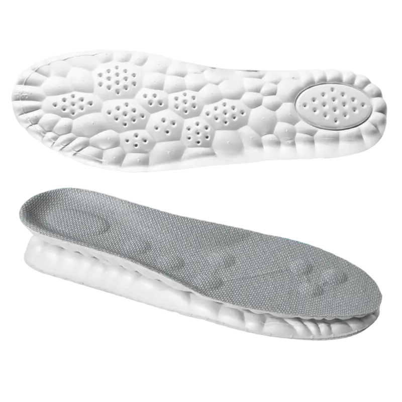 Cloud Insoles for Men and Women - 4D Technology Insole,Sports Shoes Insoles,Keeps feet balanced and upright,One size fits most, adjustable by cutting along the curling line.- U-Shaped Memory Foam Insoles (Men: US 7.5-10.5) soporte  para  pies