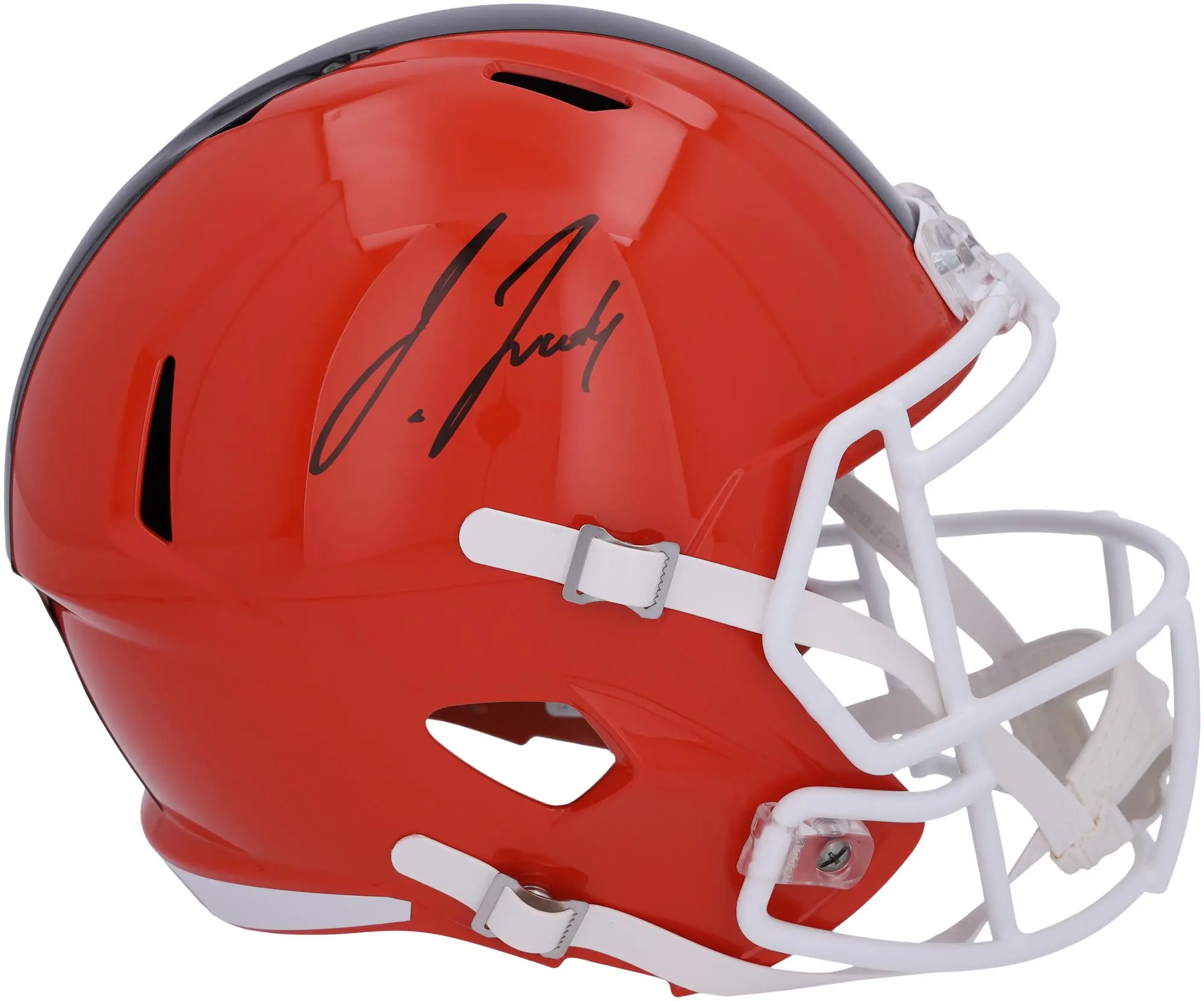 Jerry Jeudy Cleveland Browns Autographed 2024 Speed Replica Helmet - Fanatics Authentic Certified