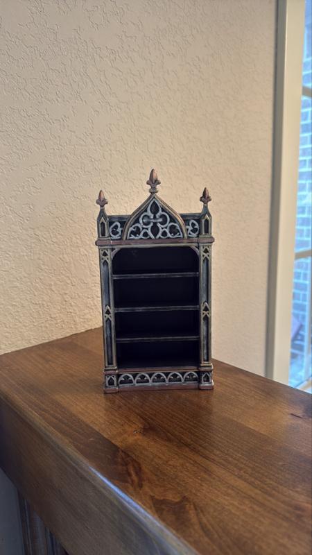 Gothic Look Display Shelf
