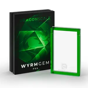 Dragonscale PSA Wyrmgem Acrylic Display Case - Emerald