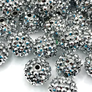 Diamonds Are Forever Rhinestone Beads | Fancy Acrylic Beading for Jewelry Making Adjustable Beaded Design