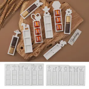 4 Piece Silicone Molds Set, Heart Mushroom Tray Gift Moulds, Concrete Cement Plaster Casting Tools, Festival Gifts