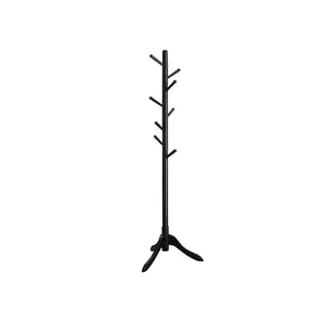 VASAGLE Coat Rack Free Standing Black