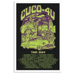 Cuco 4U Tour 2024 Poster