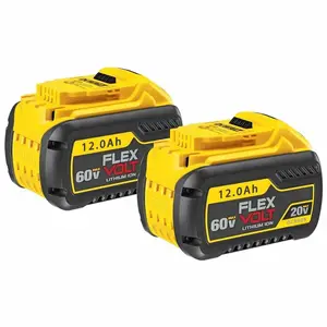 Tool-2 Pack 12.0Ah 20V/60V FlexVolt Battery - For DEWALT DCB609 DCB612 DCB606-2 Tools