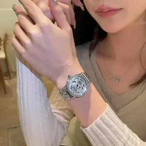 NASIR-new lightweight luxury style large dial stylish and elegant fully automatic hollow mechanical waterproof watch for women-712