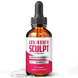 Gelatine Sculpt Drops - GelatineSculpt Advanced Natural Dietary Supplement with 121mg Proprietary Blend for Health & Wellness