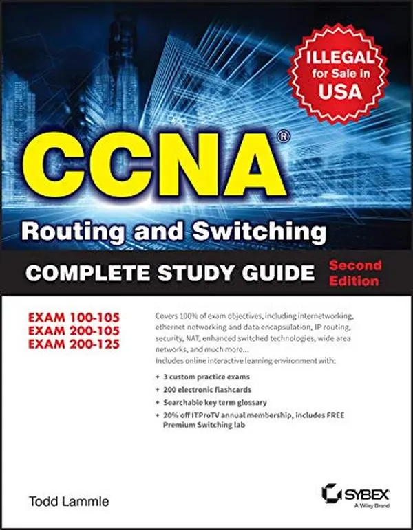 USED Book - CCNA Routing and Switching Complete Study Guide by Todd Lammle (Paperback) - english
