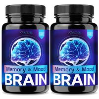 2 Pack: Memory and Mood Brain Advanced Formula
